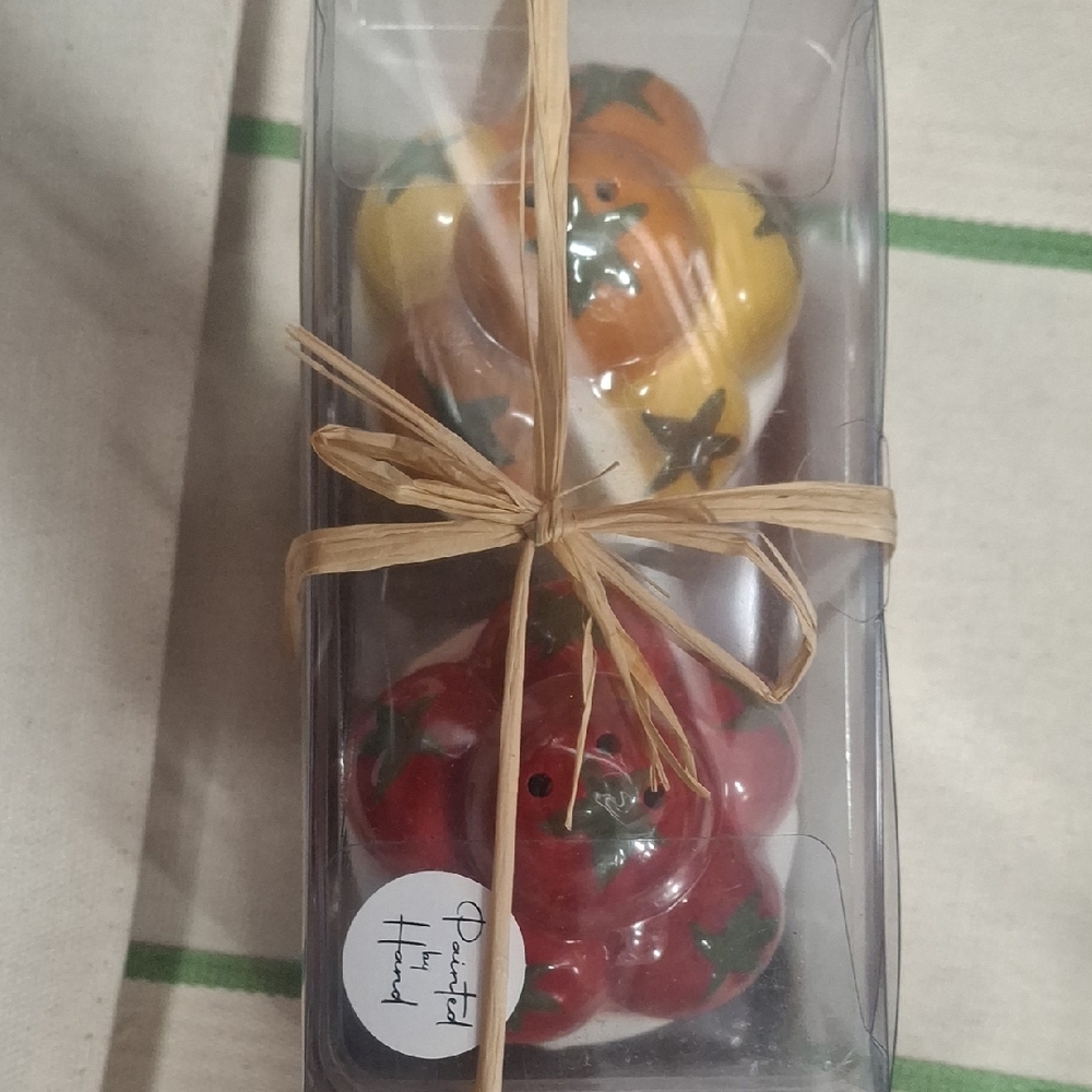 Fruit-Themed Salt and Pepper Shakers